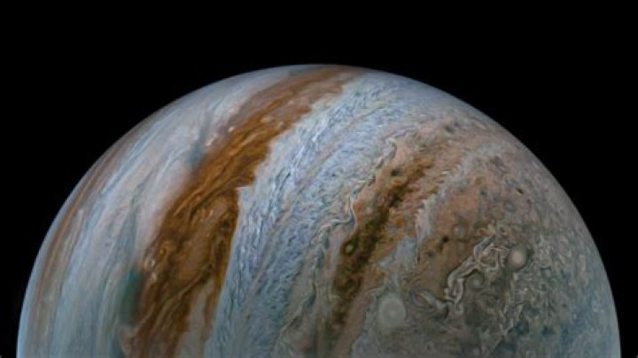 Jupiter taken by the Juno spacecraft.