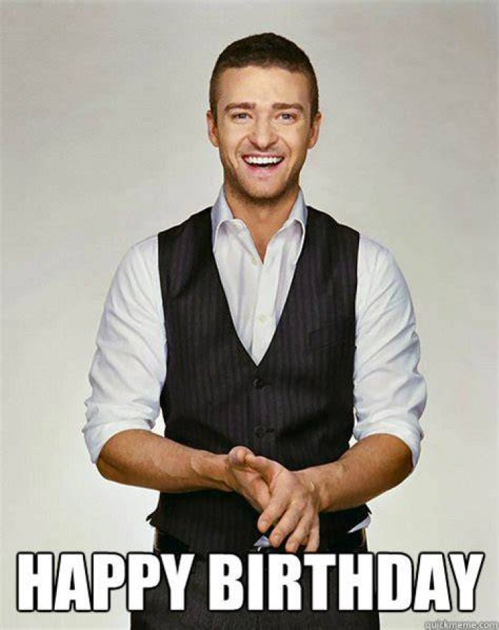 Justin Timberlake Birthday