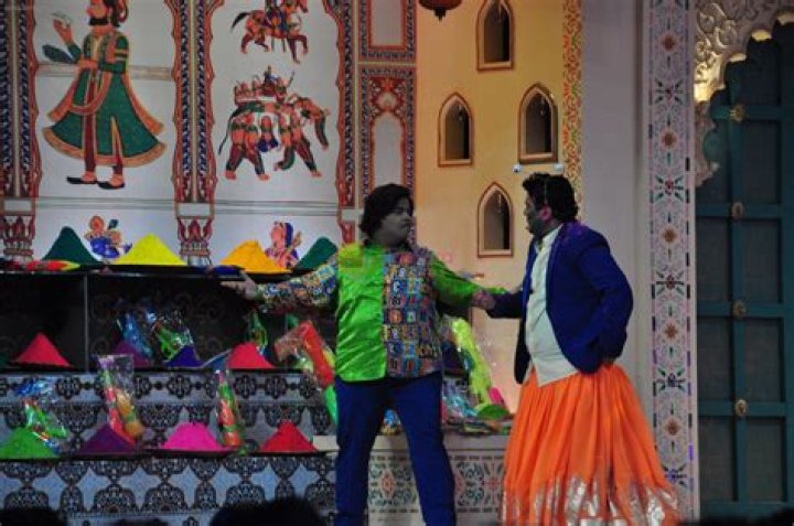 Kiku Sharda at SAB ki Holi day 2 on 14th March 2016 / Kiku Sharda