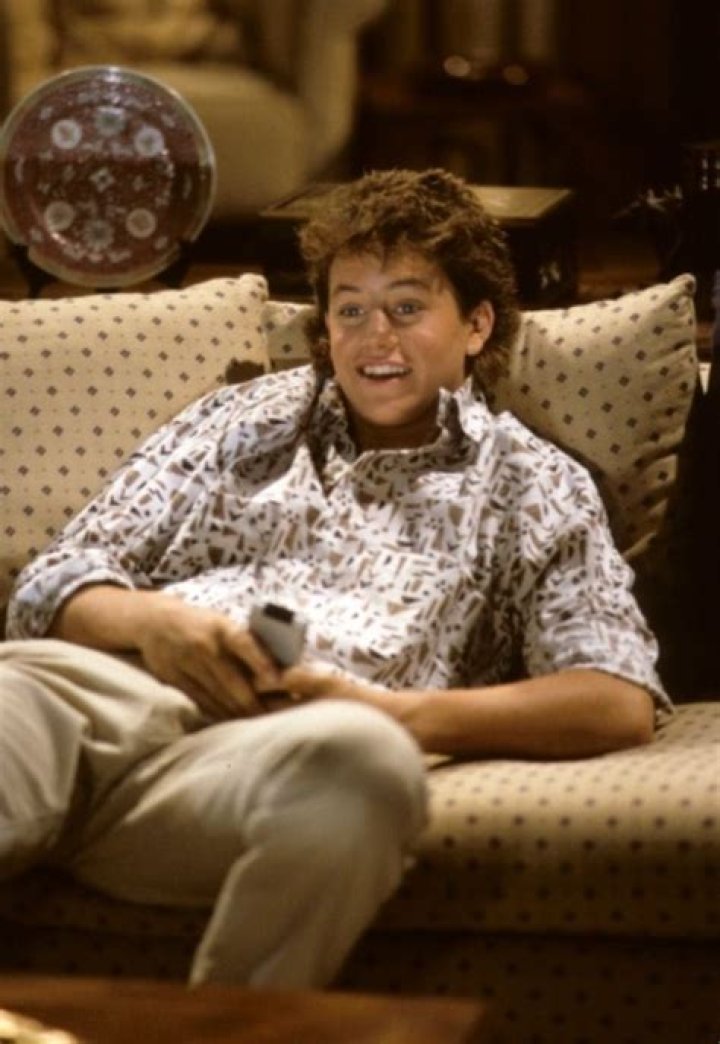 Kirk Cameron on the set of Growing Pains in 1986 Schauspieler