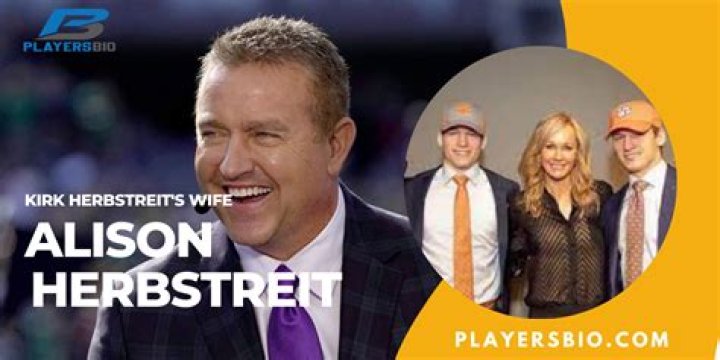Kirk Herbstreit Wife [2023 Update] Alison Butler Players Bio