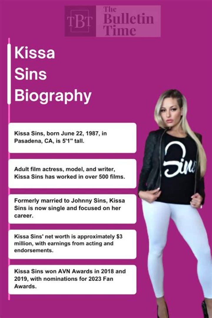 Kissa Sins Bio, Age, Height, Wiki, 😍 Models Biography