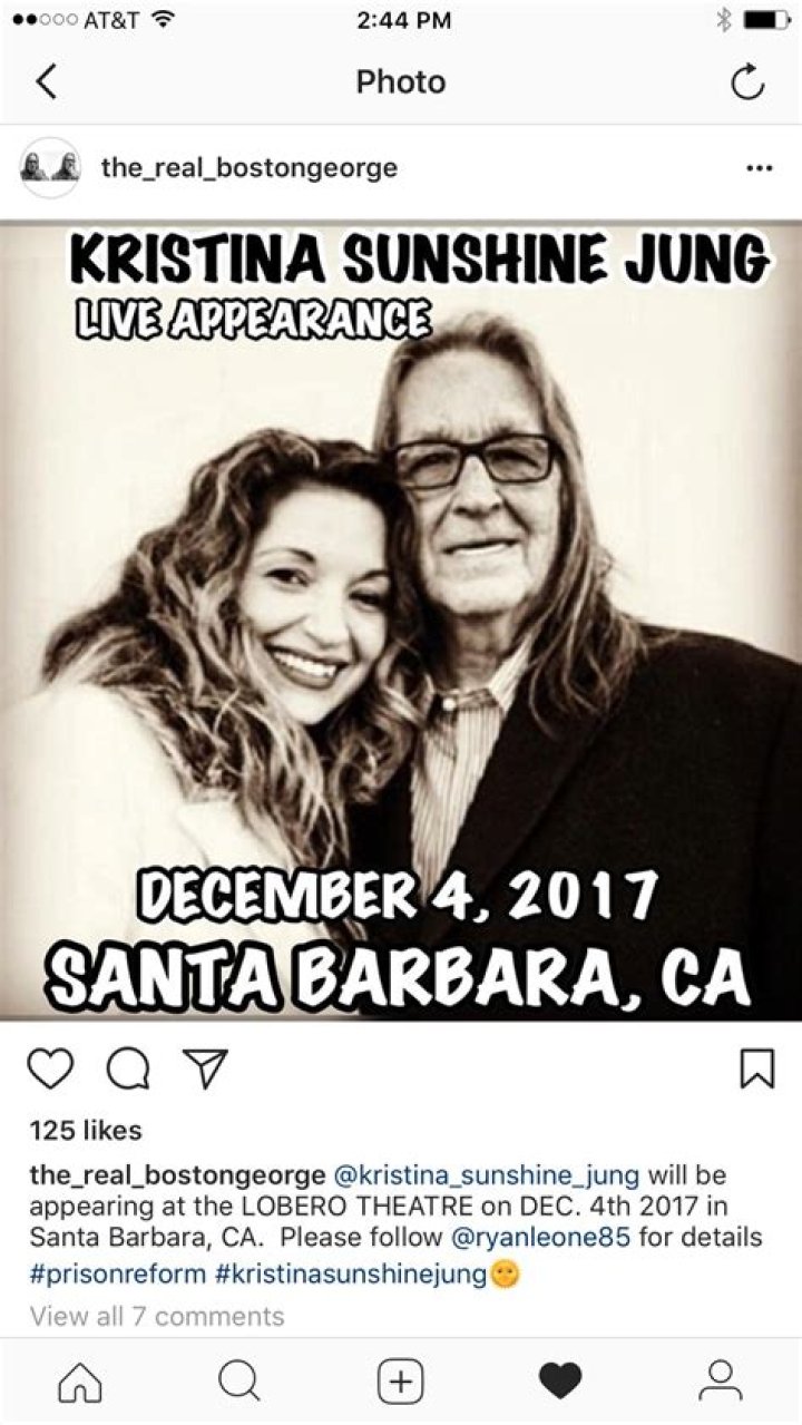 Kristina Sunshine Jung Who Is The Daughter of Boston Infamous