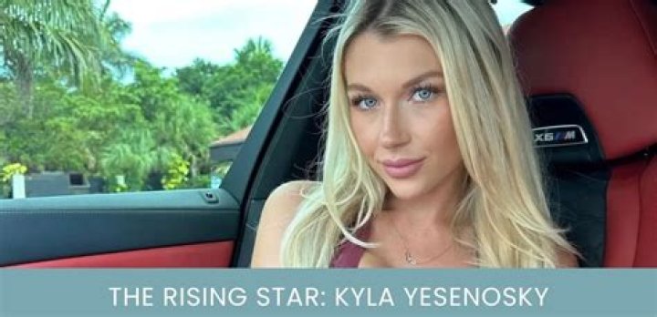 Kyla Yesenosky: The Rise Of An OnlyFans Sensation
