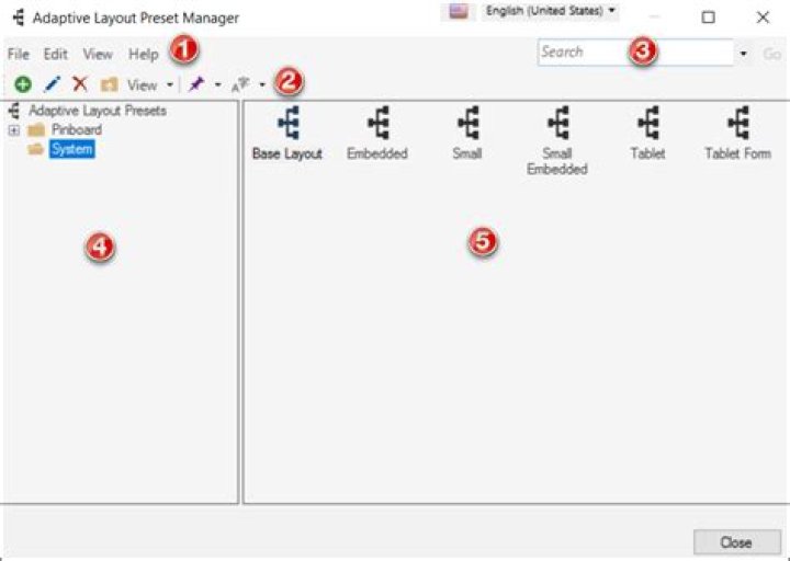 Layout Preset Manager