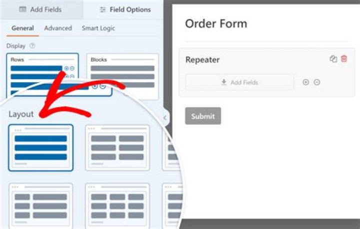 Layout Preset Name Display