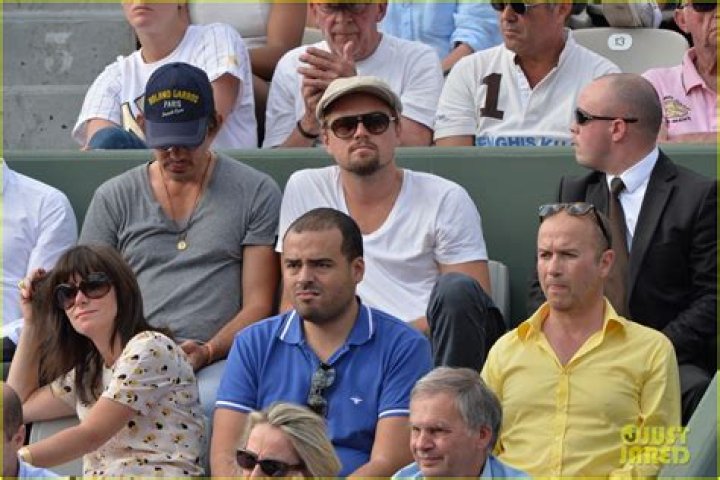 Leonardo DiCaprio Returns to French Open with Lukas Haas leonardo