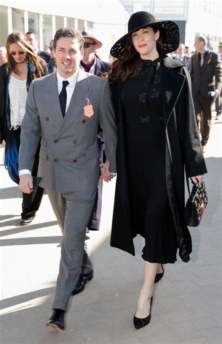 Liv Tyler and Dave Gardner Leaving the LOVE Magazine LFW Party in