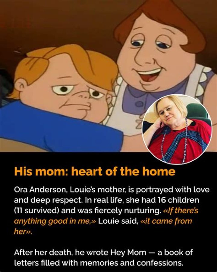 Louie Anderson&rsquo;s mother, Ora Zella Anderson (Simon and Schuster) Las