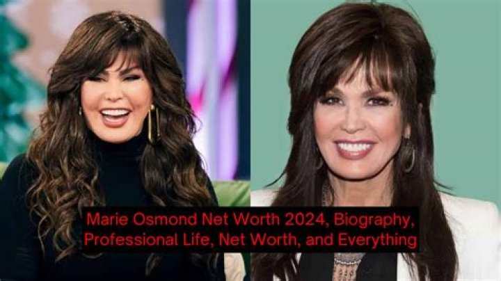 Marie Osmond Net Worth, Bio 20172016, Wiki REVISED! Richest