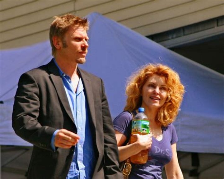 Mark Pellegrino and Tracy Aziz arriving to the 2015 LA Family Housing