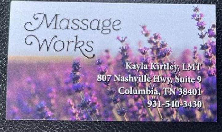 Massage Therapy Columbia TN 38401