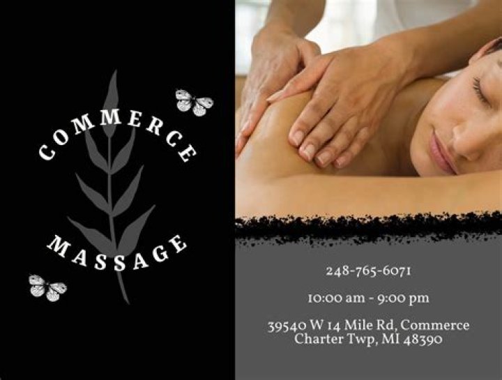 Massage Therapy Commerce Township MI 48382