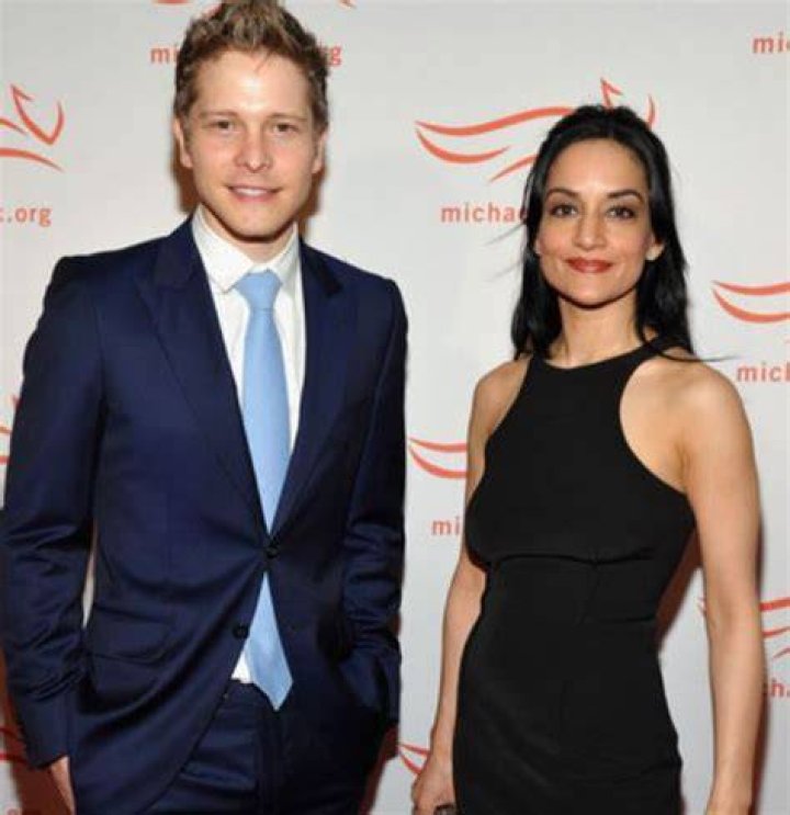 Matt Czuchry with partner Archie Panjabi image Celebrities InfoSeeMedia