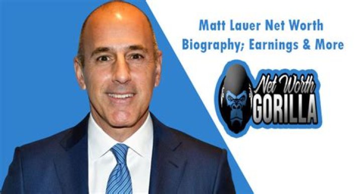 Matt Lauer Net Worth 2023 Salary House Cars NBC News