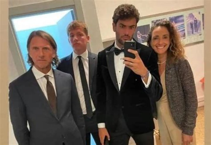 Matteo Berrettini Parents Luca Berrettini, Claudia Bigo