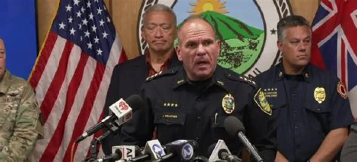 Maui police chief pleads for patience, recalls pain of&hellip;