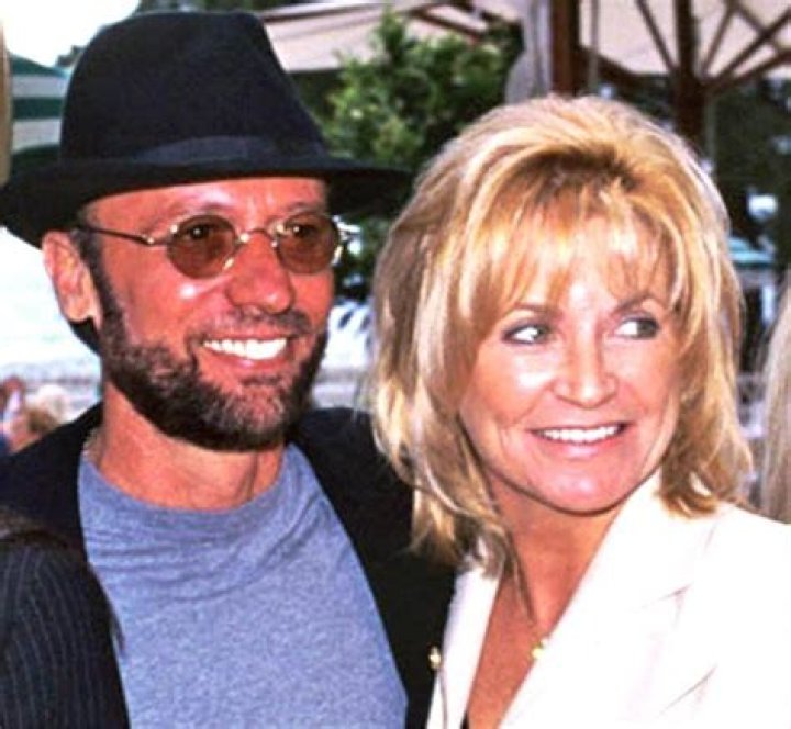 Maurice Gibb and his wife Yvonne Maurices, Barry gibb, Bee gees