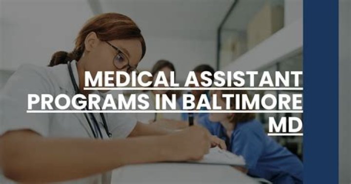 Medical Assistant Schools Baltimore MD 21297