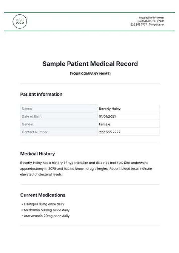 Medical Record, Gscone
