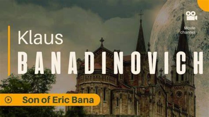 Meet Klaus Banadinovich, Eric Bana's Son Emmy