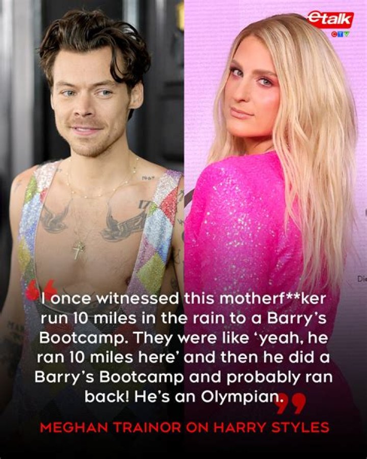 Meghan Trainor and Harry Styles Collaborators, Not Siblings Luv68