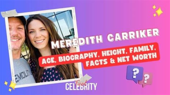 Meredith Carriker Age; How Old Is Matt Carriker's Wife?