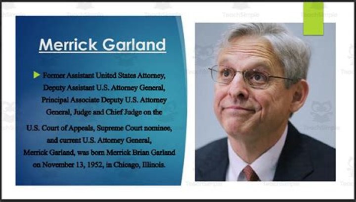 Merrick Garland Biography 2023 Age, DOB, Height, Weight