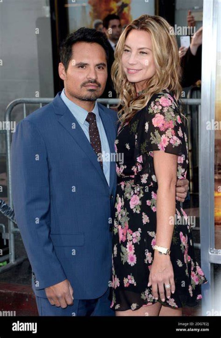 Michael Pena and Brie Shaffer attending the 2017 Teen Choice Awards held at The Galen Center in