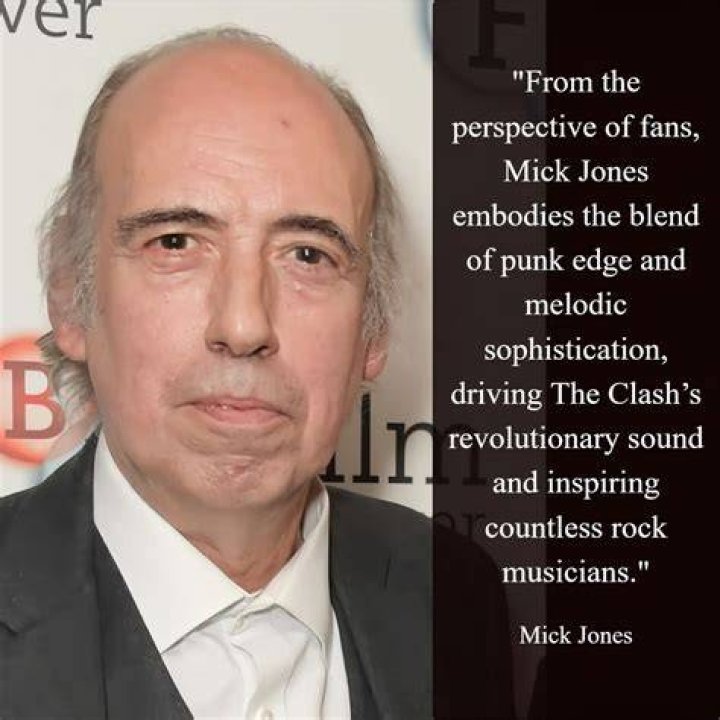 Mick Jones, the Clash, known for "Should I Stay or Should I Go?" (1982