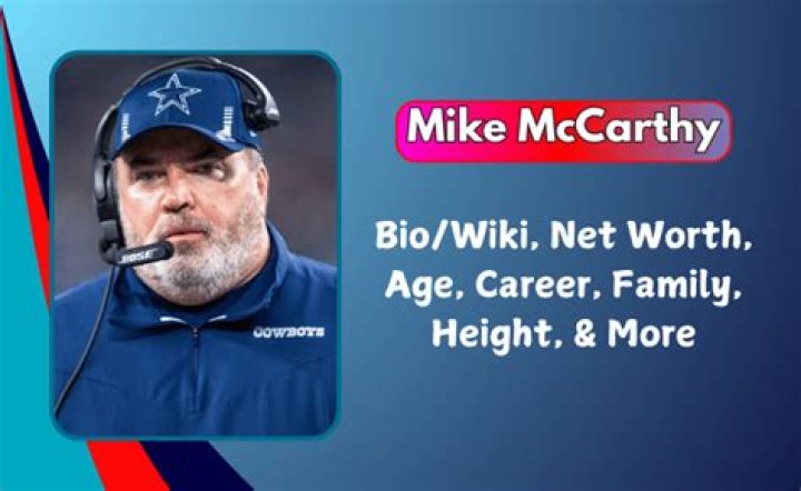 Mike McCarthy Net Worth, Age, Wife, Biography, Profession, Salary