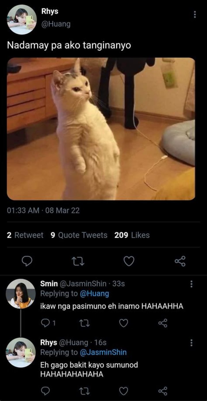 min on Twitter "oh im sick im so SICK"