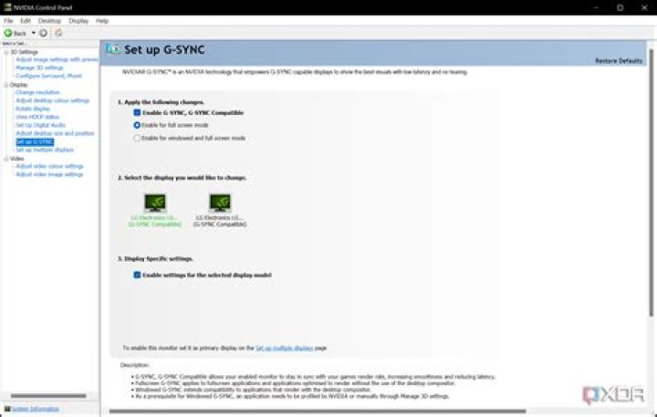 Modulation Rate Control Host Sync Off