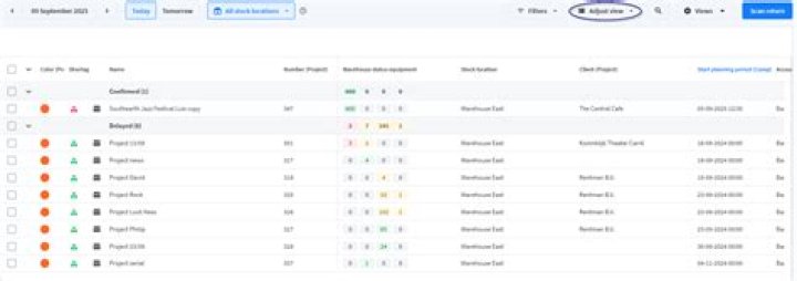Module List View