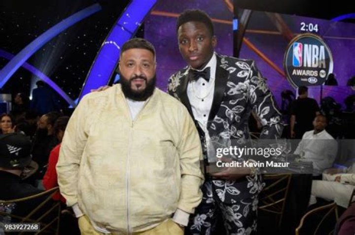 Most Improved Player Victor Oladipo attends the 2018 NBA Awards at