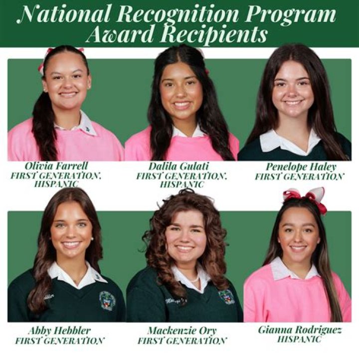 National Recognition, Gscseven