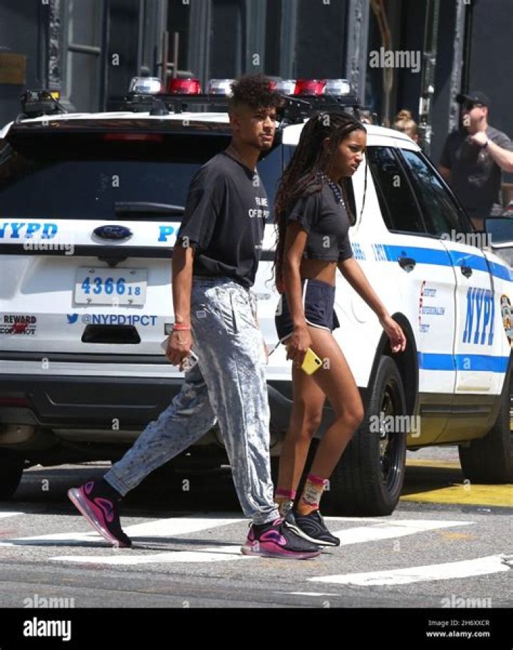 New York NY 07/28/2019 Willow Smith and boyfriend Tyler Cole
