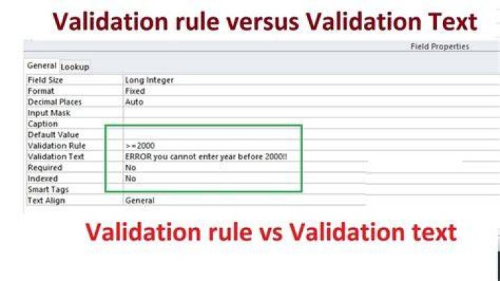 Next Topic: Validation Rules