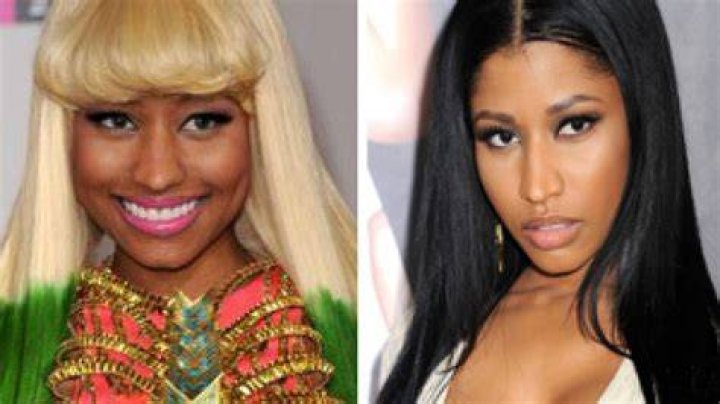 Nicki Minaj Before and After Bleaching Beyonce as pure as gold 