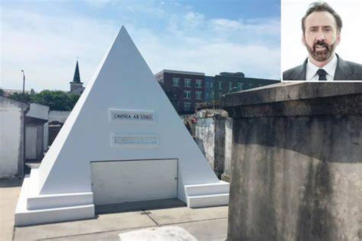 Nicolas Cage Owns His Own 9Foot Tall Pyramid Tomb in New Orleans