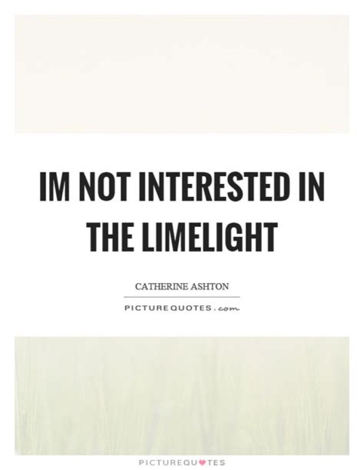 Not Interested In The Limelight, Gscone