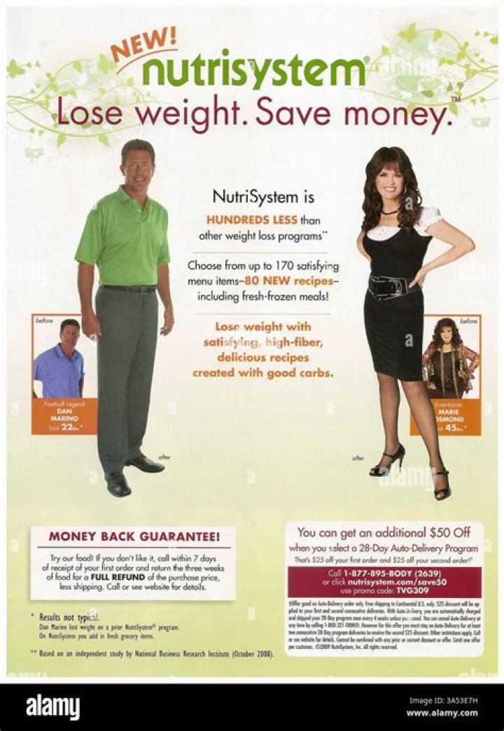 nutrisystem complete 55 marie osmond