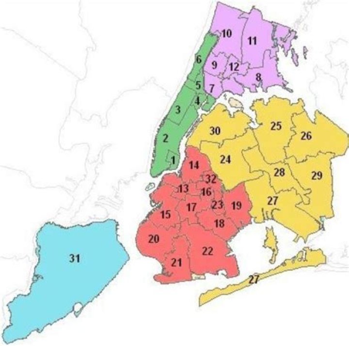 NY School Districts Map