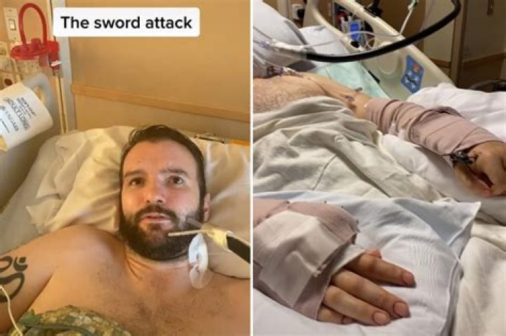 NY school shooter goes viral after being attacked by swordswinging vagrant