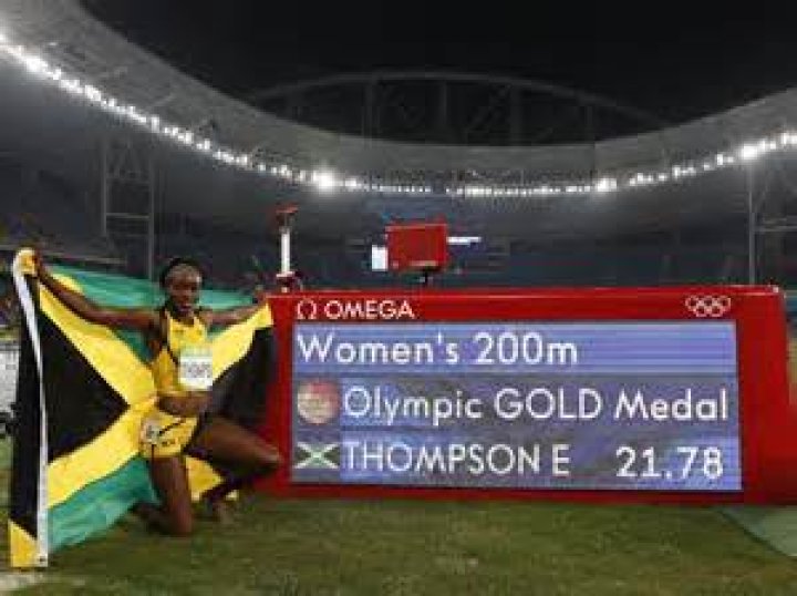 Olympics Rio 2016 Elaine Thompson stuns ShellyAnn FraserPryce to win