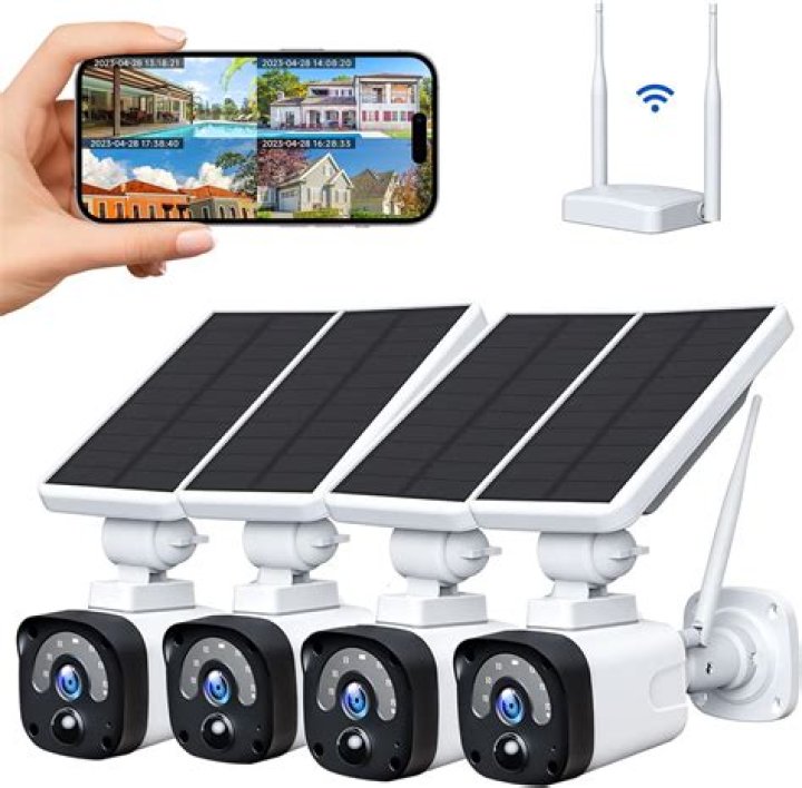 Outdoor Wireless Security Camera System Florida