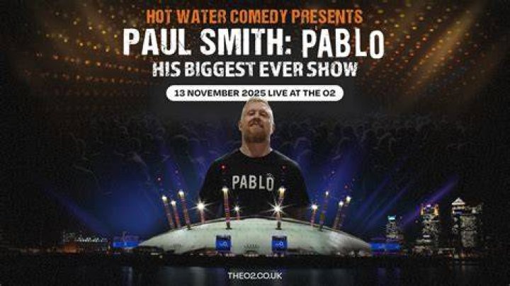 Paul Smith Comedy in Colne, Colne Visit Lancashire