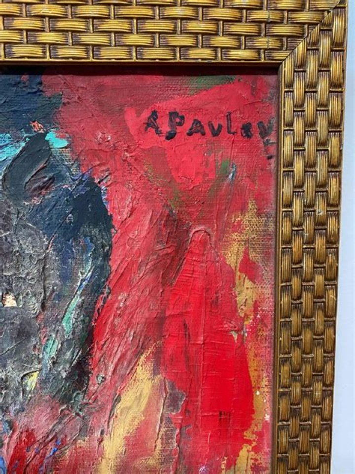 Pavlov Alexander Fedorovich Portrait of an Artist For Sale at 1stDibs