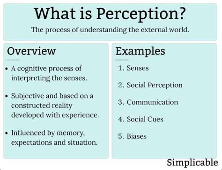 Perception, Gscteen