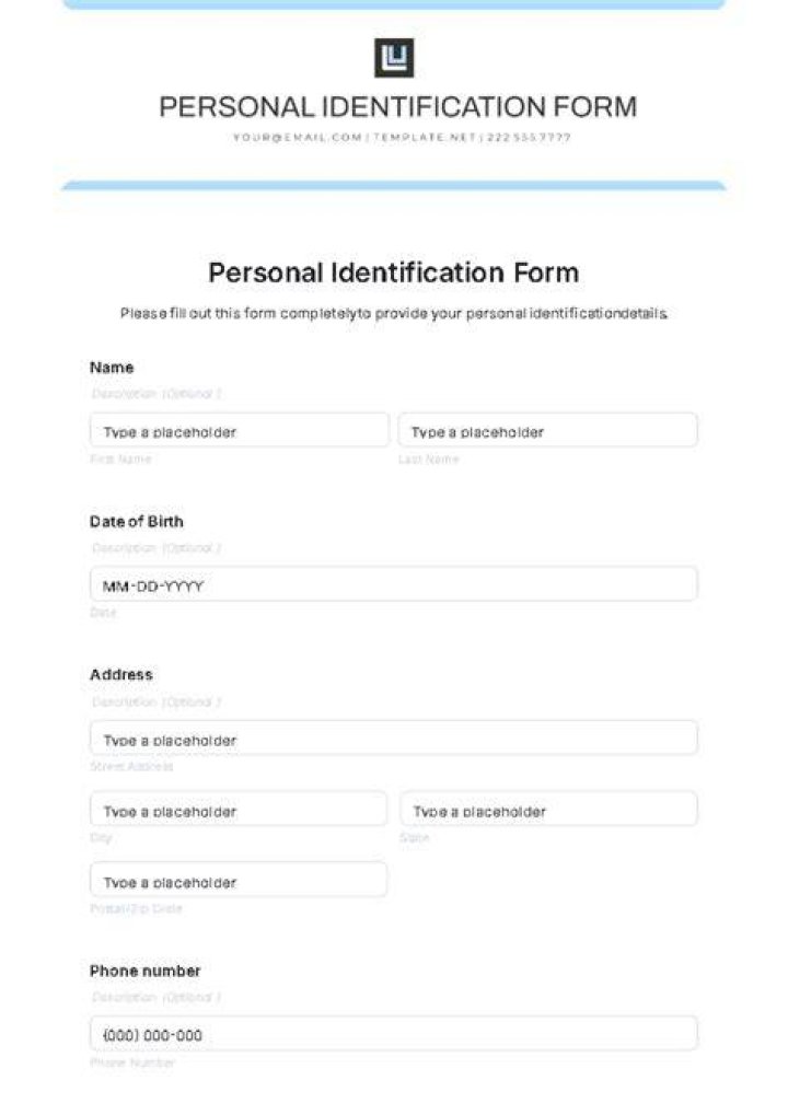 Personal Details, Globalinsightnet